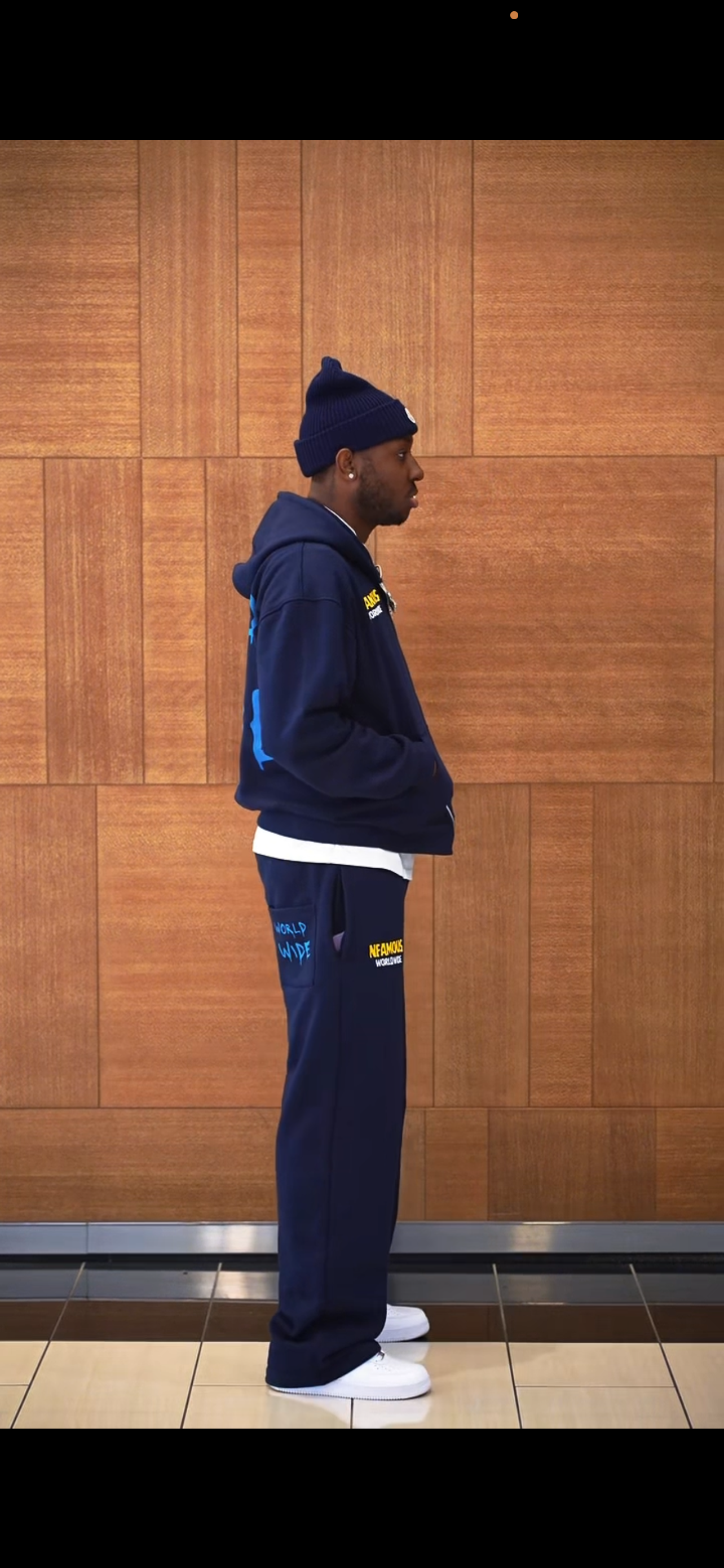 NFMS Gamma Blue Zip Up Sweatsuit